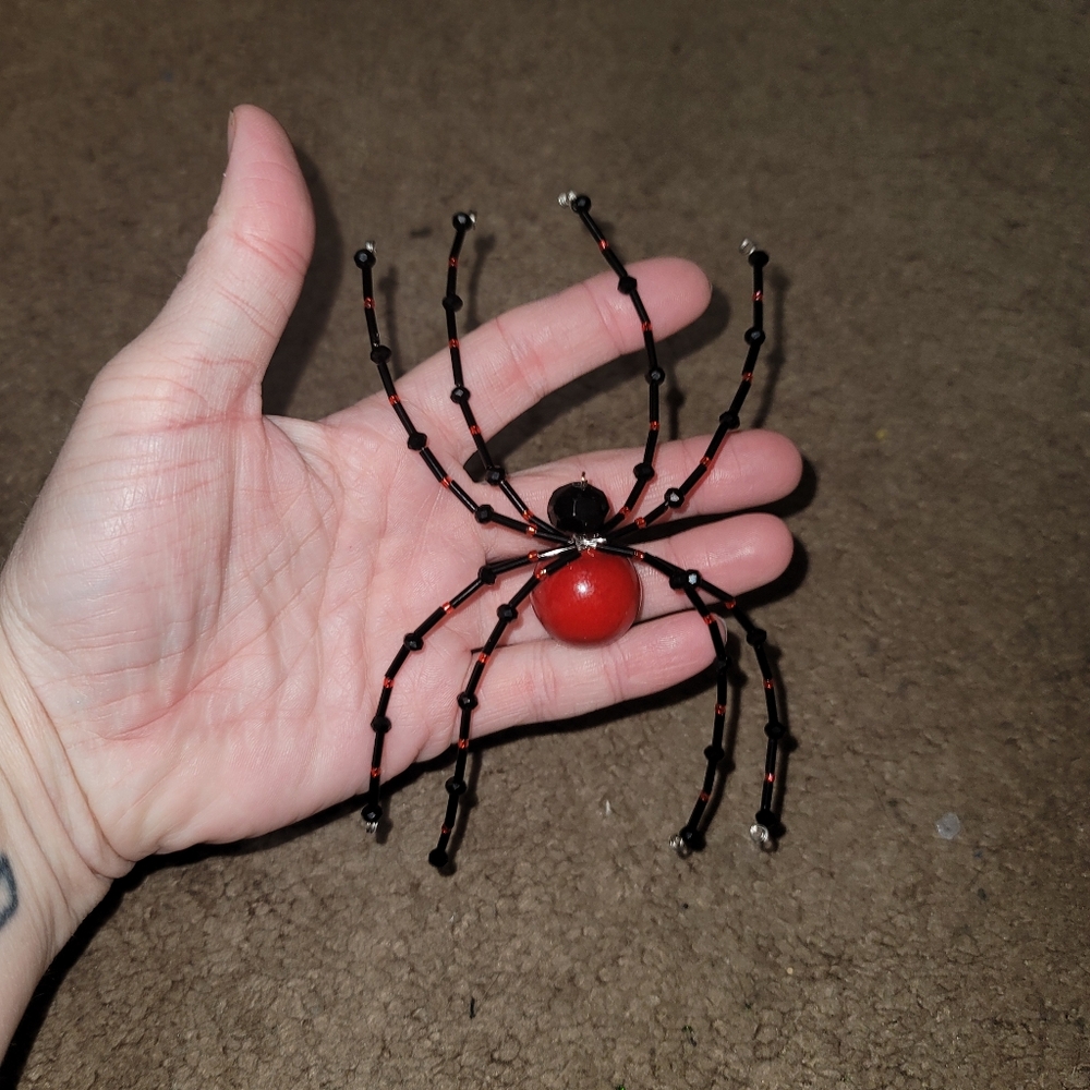 Beaded Spider Crystal